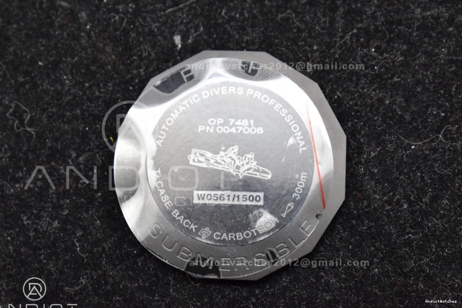 Dial W 439 Trendsetting P Best Carbotech SBF Blue 1:1 Blue Rubber Edition Strap PAM1232 on 0124